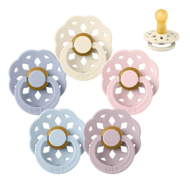 BIBS Okrugla Boho Duda - bundle - 5 kom. - vel. 2 - Kolekcija za baby shower