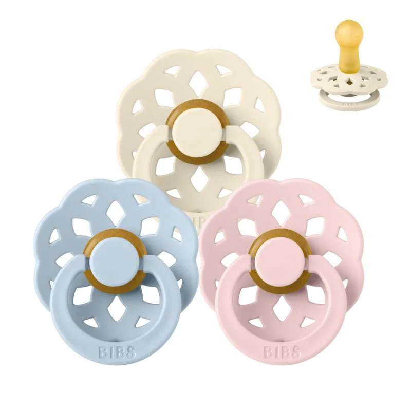 BIBS Okrugla Boho Duda - bundle - 3 kom. - vel. 2 - Kolekcija za baby shower