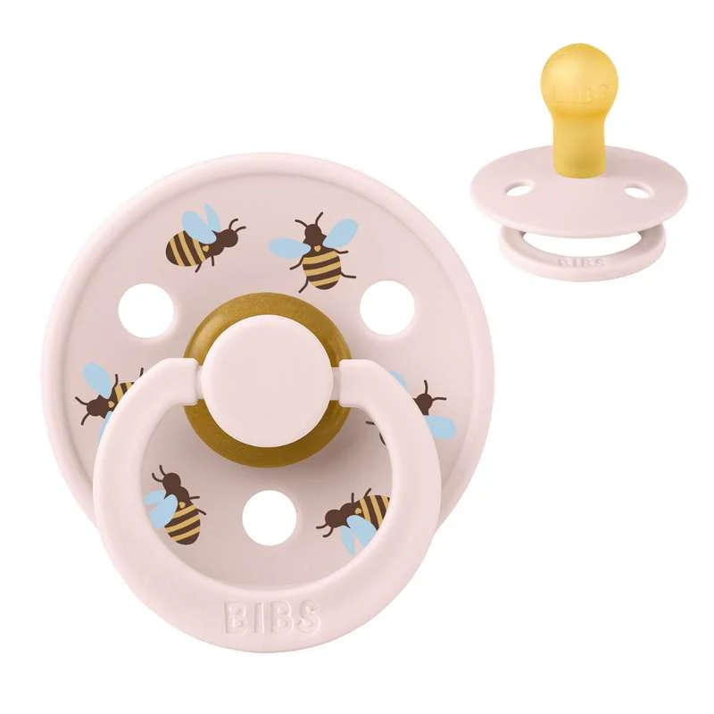 Bibs Okrugla Colour Duda - vel. 1 - prirodni kaučuk - Studio - Bumblebee - Latica