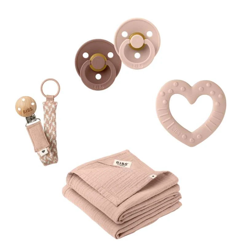 BIBS Paket - No2 - Blush/Woodchuck