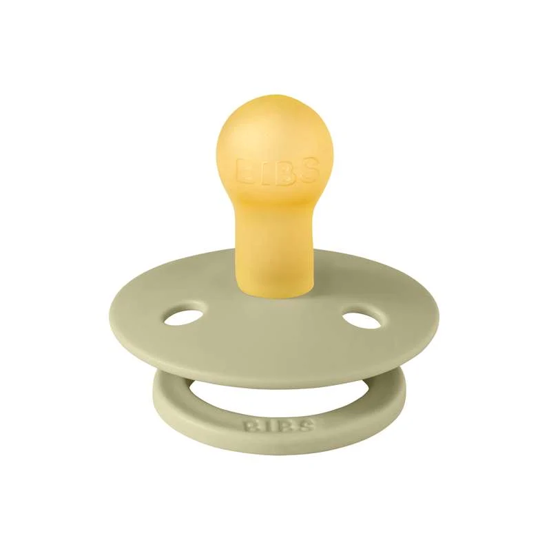 Bibs Okrugla Colour Duda - vel. 1 - prirodni kaučuk - Khaki
