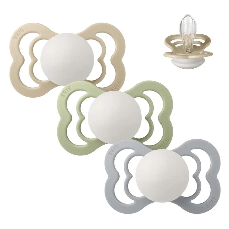 Bibs Supreme Duda - bundle - 3 kom. - vel. 2 - Spavaj čvrsto, malo jedno - GLOW