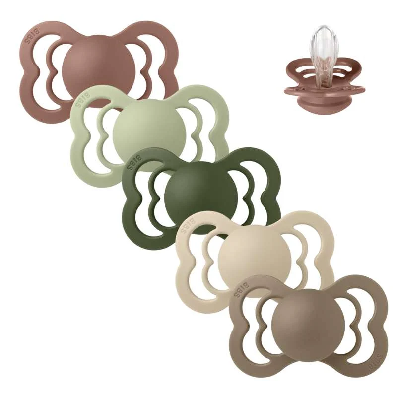 Bibs Supreme Duda - bundle - 5 kom. - vel. 2 - Zelena i terakota