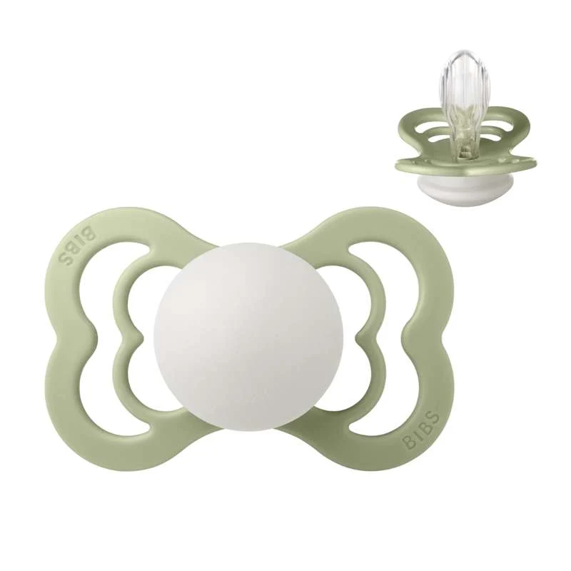 Bibs Supreme Duda - vel. 2 - Silikon - GLOW - Sages