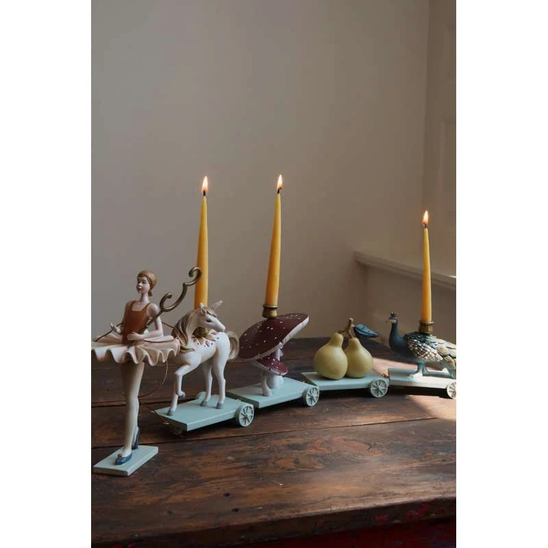 Konges Sløjd Rođendanska kolica - uključujući svijeće - Baletka Candle Holder