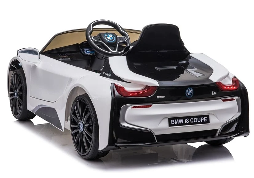 Licencirani auto na akumulator BMW I8 Coupe - bijelii