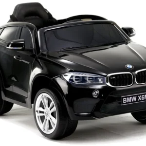 Licencirani auto na akumulator BMW X6 - crni/lakirani