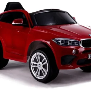 Licencirani auto na akumulator BMW X6 - crveni/lakirani