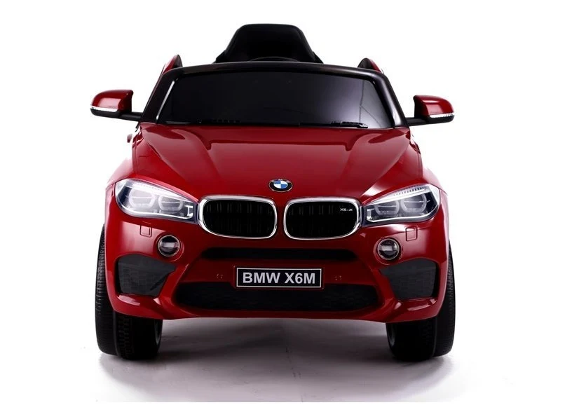 Licencirani auto na akumulator BMW X6 - crveni/lakirani