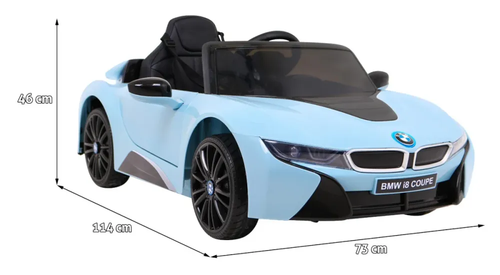 Licencirani auto na akumulator BMW I8 LIFT - svijetlo plavi