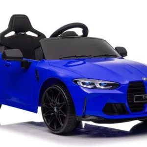 Licencirani auto na akumulator BMW M4 - plavi/lakirani