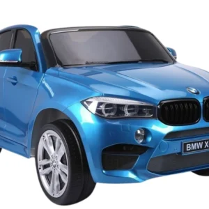 Licencirani auto na akumulator BMW X6 - plavi/lakirani