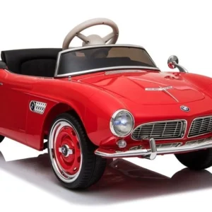 Licencirani auto na akumulator BMW Retro - crveni/lakirani