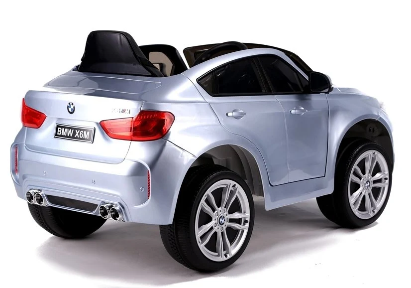 Licencirani auto na akumulator BMW X6 - sivi/lakirani