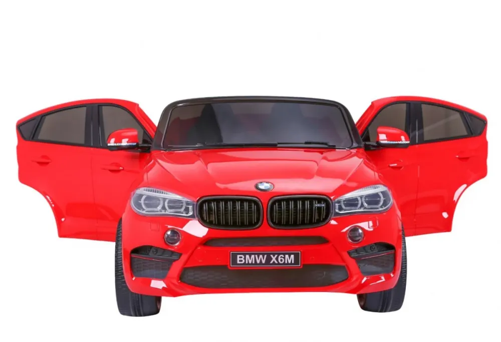 Licencirani auto na akumulator BMW X6M XXL - DVOSJED - crveni