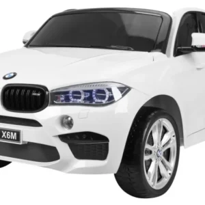 Licencirani auto na akumulator BMW X6M XXL - DVOSJED - bijeli