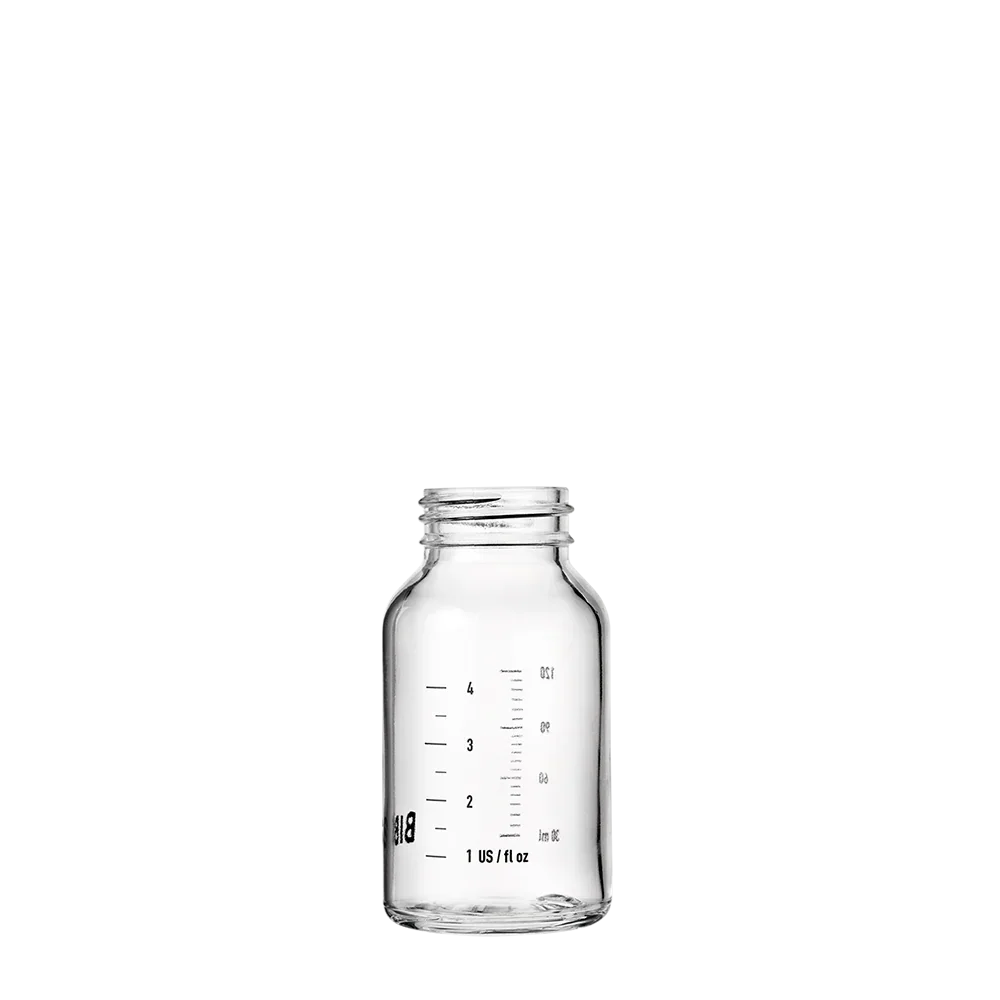 Tijelo staklene bočice za bebe 120 ml