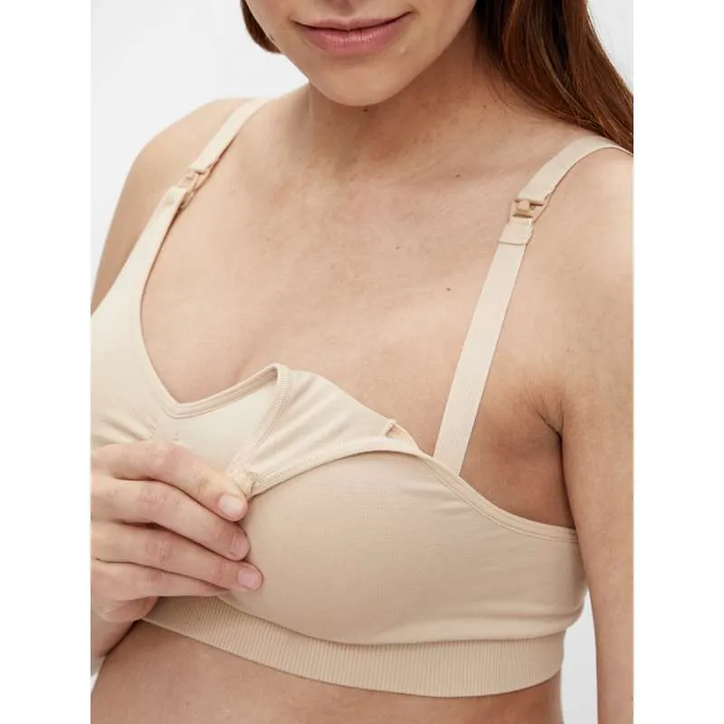 Mamalicious MLILJA Grudnjak za dojenje - 2-pak - Crna/Mellow Buff Medela
