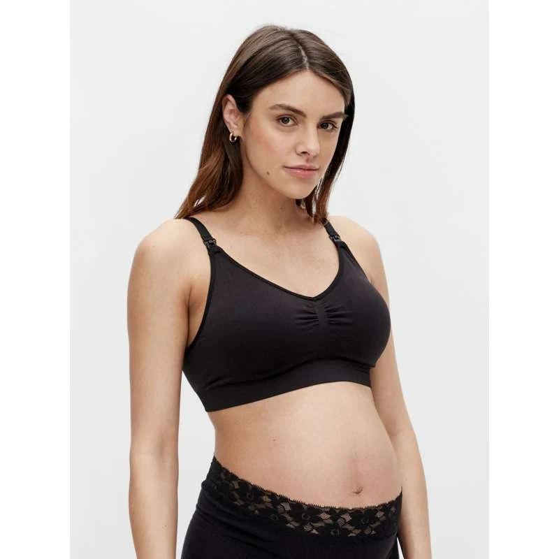 Mamalicious MLILJA Grudnjak za dojenje - 2-pak - Crna/Mellow Buff Medela