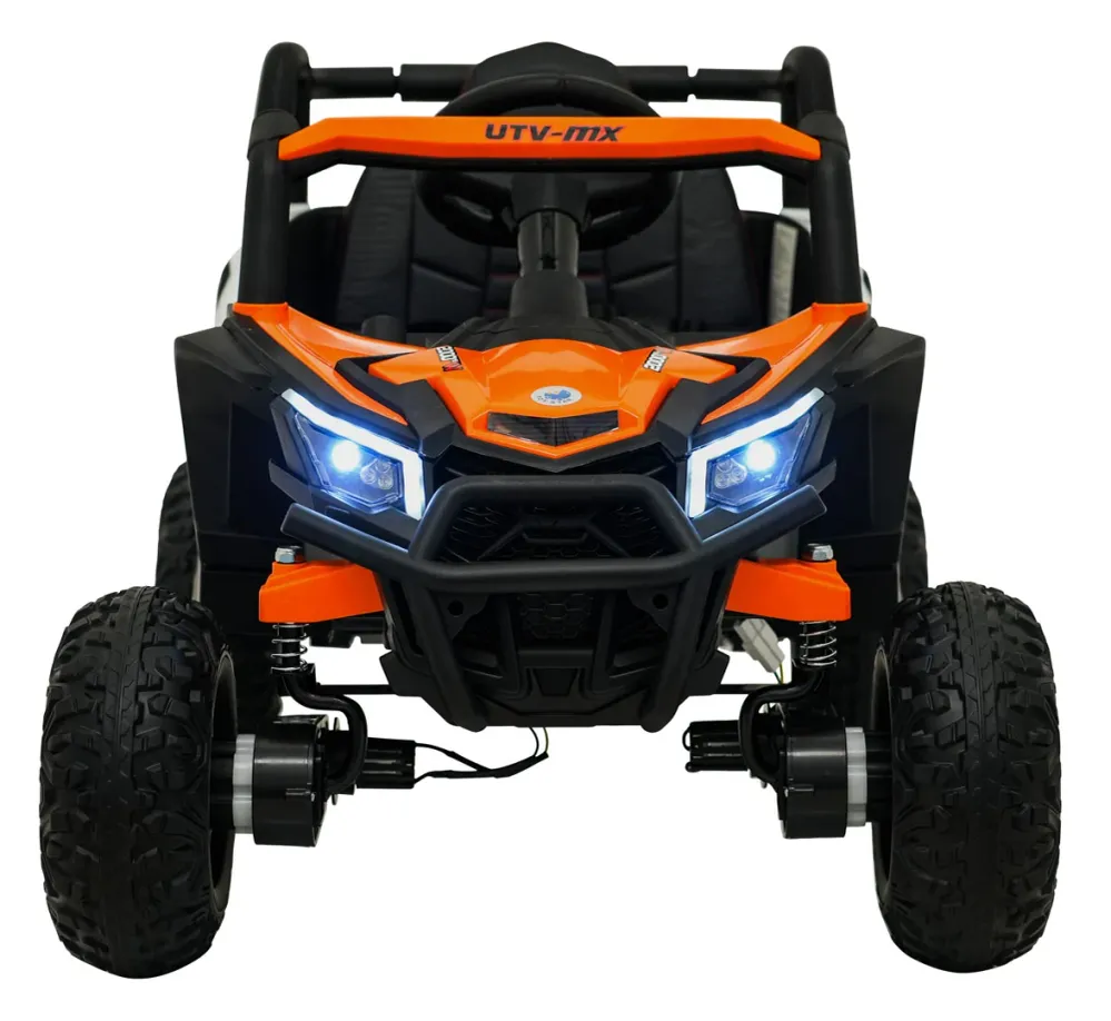 Buggy na akumulator Madman UTV-MX 4x4 - bijelo/narančasti