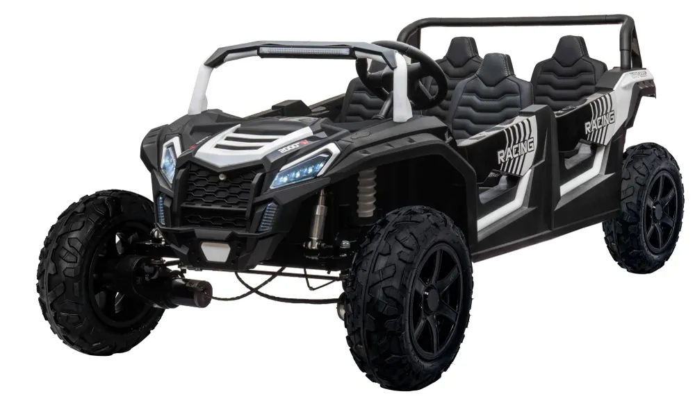 Buggy na akumulator za 4 osobe ATV RACING UTV2000 4x4 - bijeli