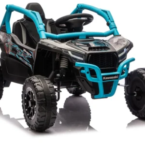 Licencirani buggy na akumulator Kawasaki JS330 - crno/plavi