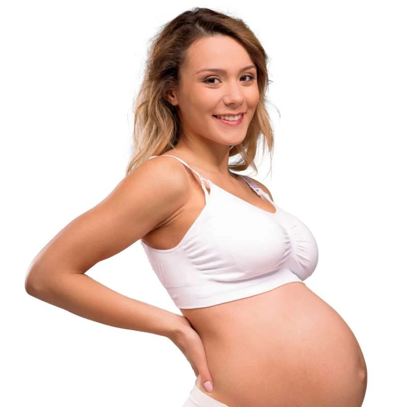 Carriwell Nova mama grudnjak bez šavova s ulošcima - alabaster