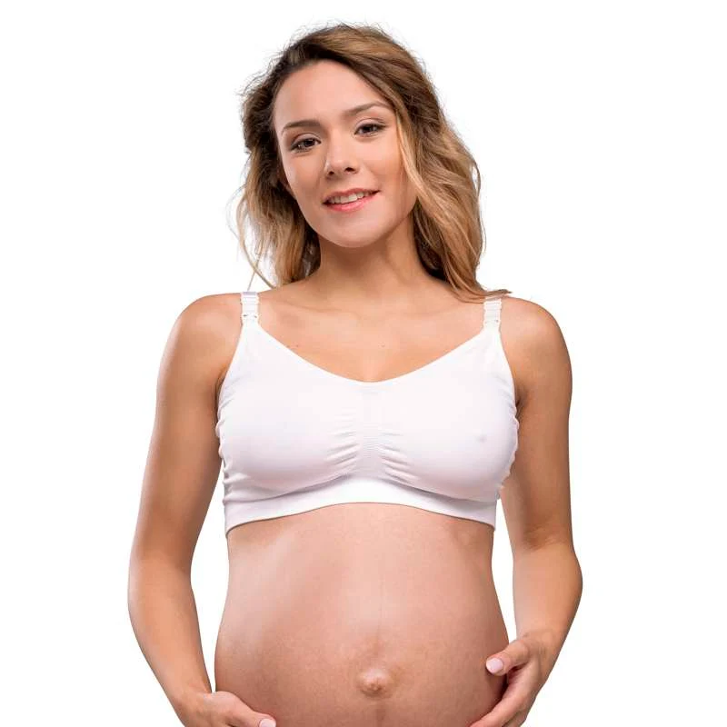 Carriwell Nova mama grudnjak za dojenje bez šavova - snijeg