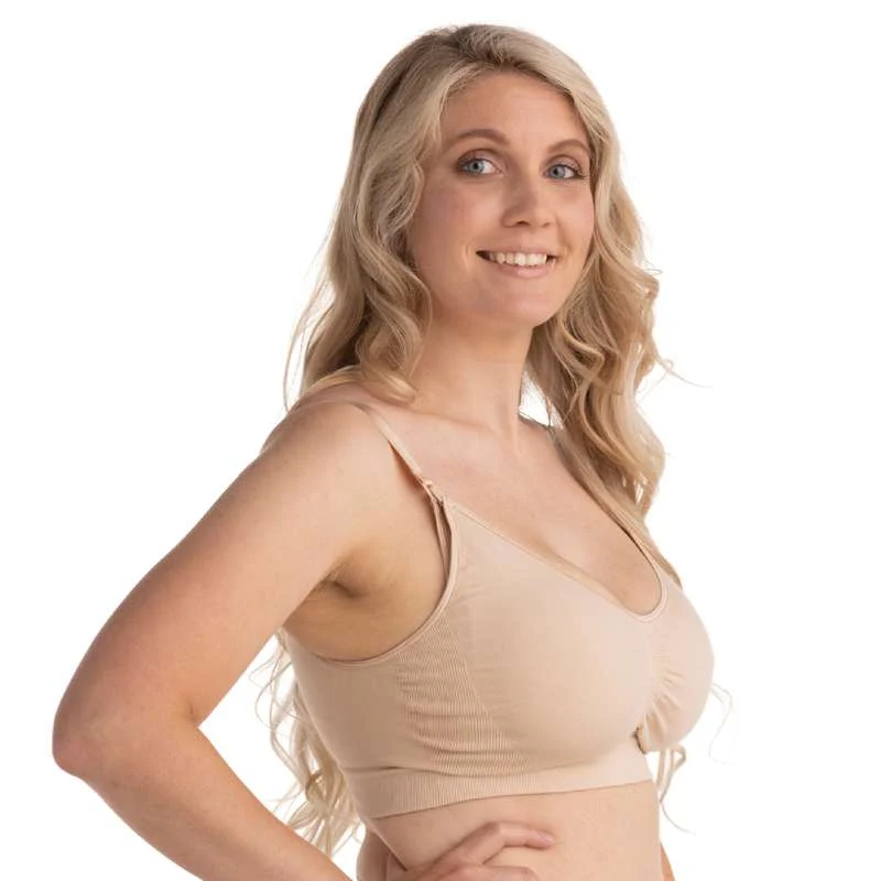 Ergonomska potpora za leđ Carriwell Nova mama Grudnjak za dojenje bez šavova - med