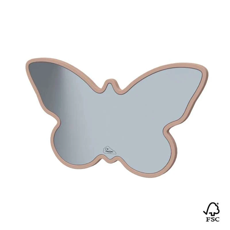 Cam Cam Copenhagen Ogledalo za djecu - Lepidopter - FSC 100% - Prašnjato ružičasta