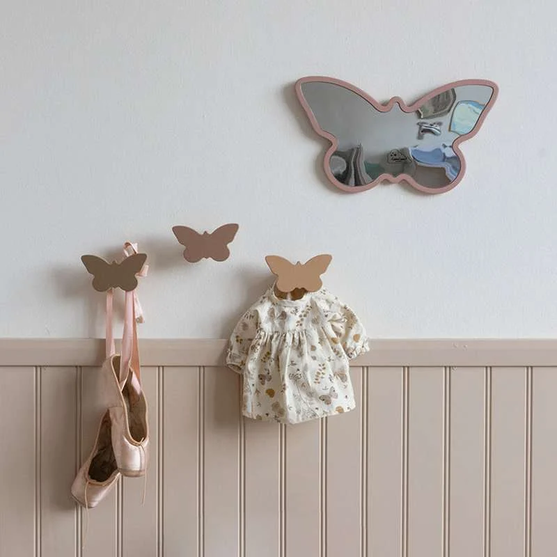 Cam Cam Copenhagen Ogledalo za djecu - Lepidopter - FSC 100% - Prašnjato ružičasta