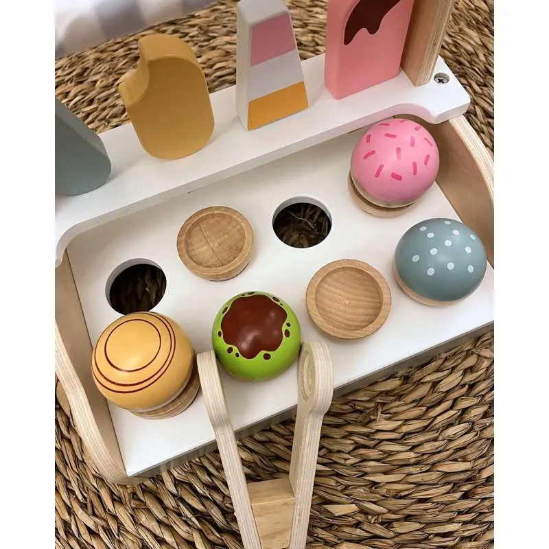 Kid'oh Isbutik med tilbehør i træ - FSC