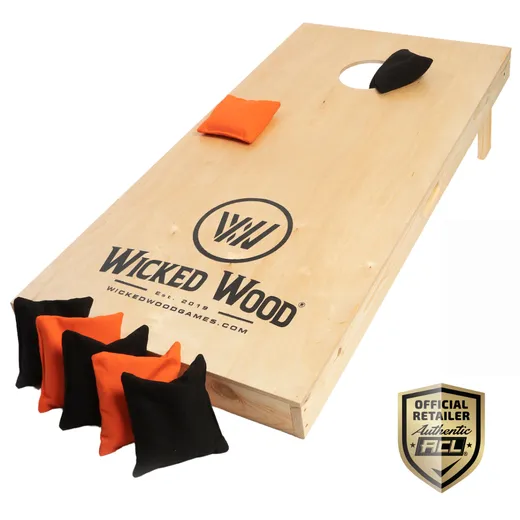 Cornhole početni komplet - 120x60 - 1x ploč / 2x4 vreće