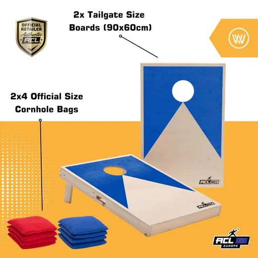 Cornhole Set - 90x60 - Blue