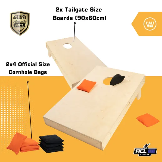 Cornhole set - 90x60 - Prazan - Wicked Wood Games