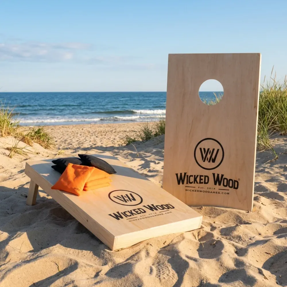 Cornhole set - 90x60 - Wicked Wood Design
