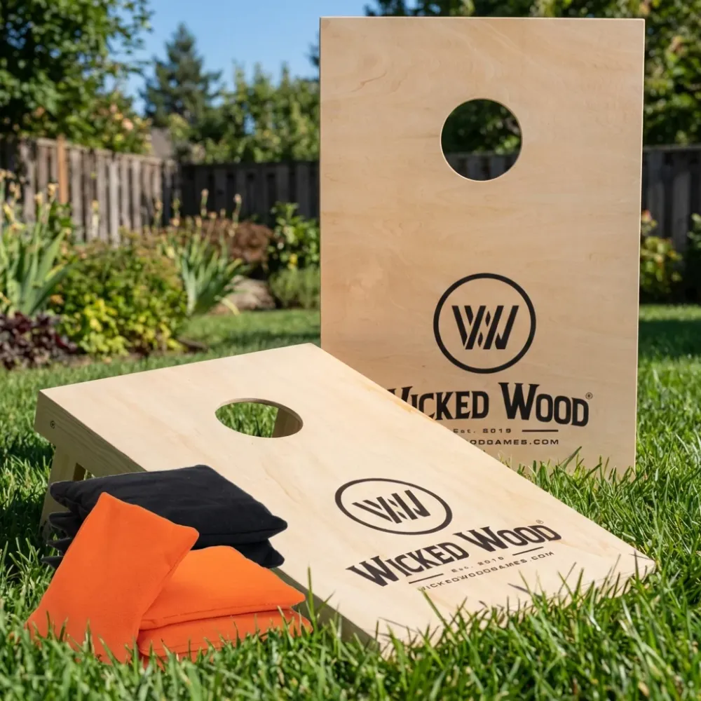Cornhole set - 90x60 - Wicked Wood Design