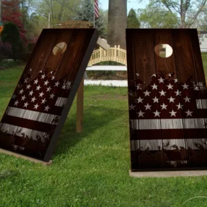 Cornhole Set - Zastava SAD- - 120x60 cm