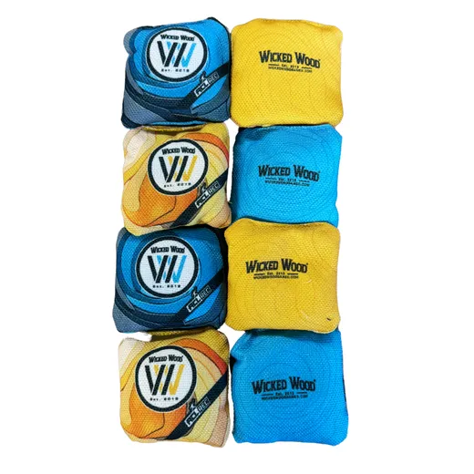 2x4 Premium Mini Cornhole Bags - REC - 9x9cm