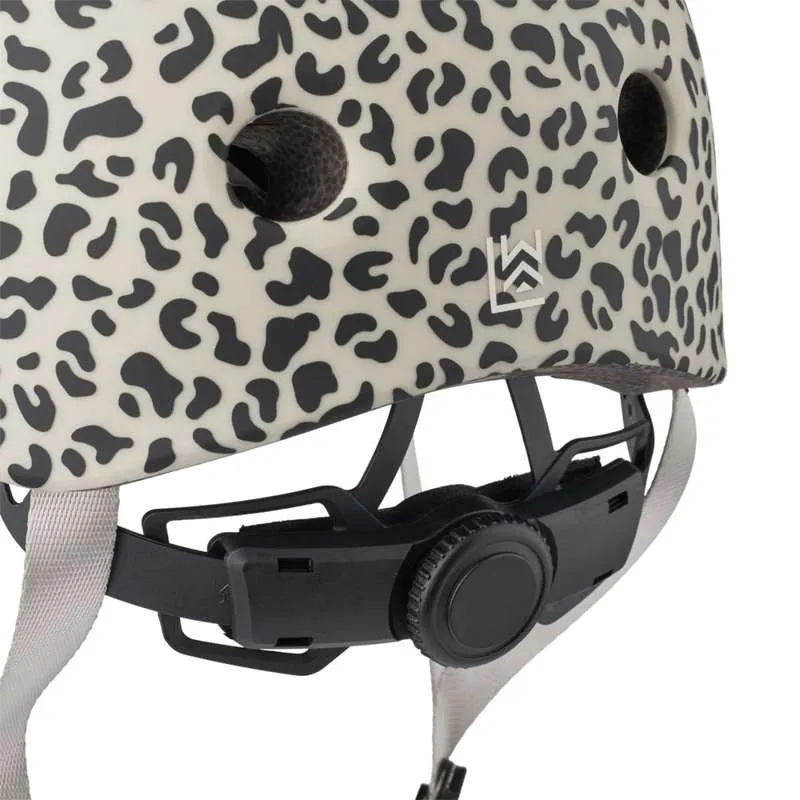 Liewood Hilary Bike Helmet - Leo Spots/Mist | Quick Release