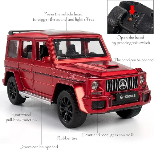 G63 AMG Model Crveni 1:32