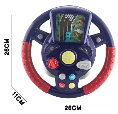 Interaktivni deciji volan simulator voznje sa zvucnim efektima