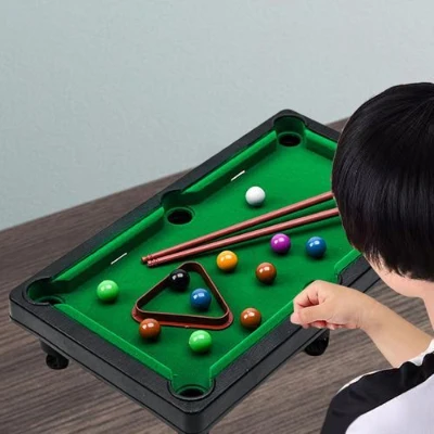 Mini Stoni Bilijar Igracka Set Za Decu