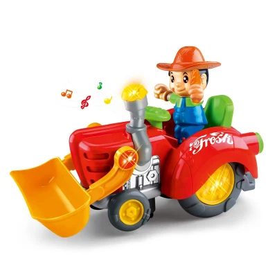 Muzicki Traktor sa Plesucim Farmerom i Svetlima
