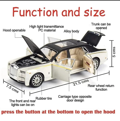 Rolls-Royce Phantom VII Detaljni Model