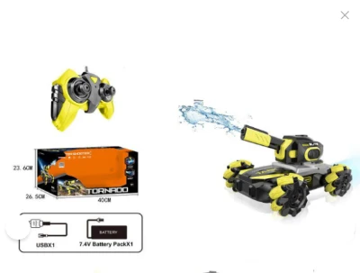 RC Stunt Drift Tenk sa Omni Tockovima i Funkcijom Vodenog Dima