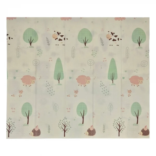 BEBESTARS Dvostrana podloga za igru Jungle 180x200