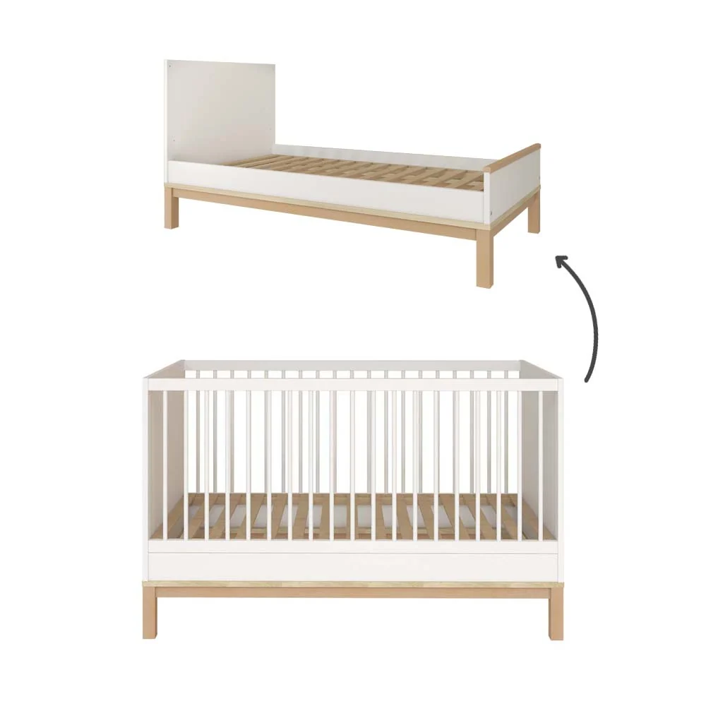 Faktum dječja soba Loop - 5 elemenata, White - Oak