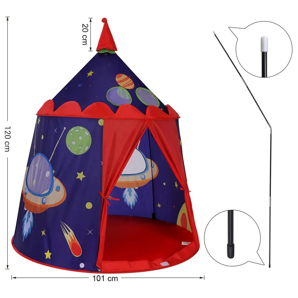 Dječji šator, šator za igru 101 cm promjera x 120 cm