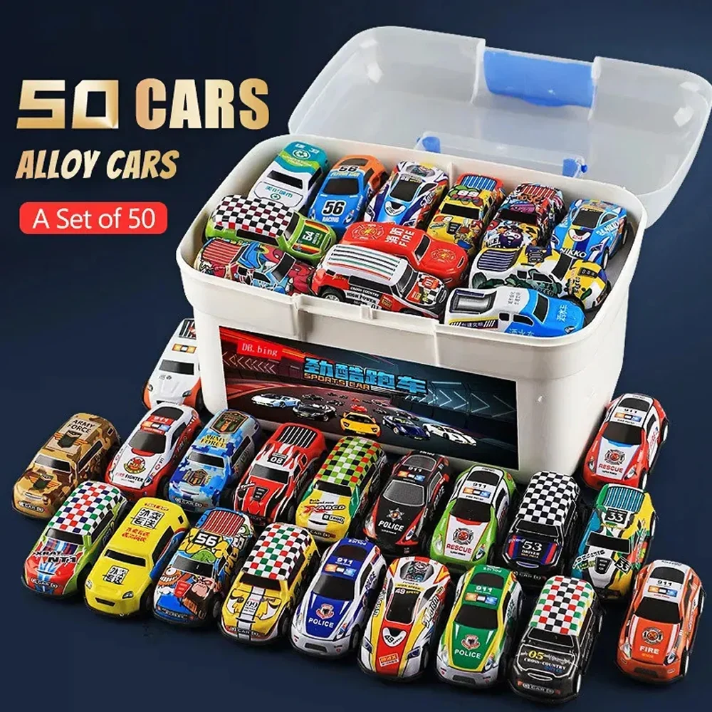 Set od 50 metalnih autić | SpeedRacers